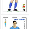 BARAJA HISTÓRICA DEL REAL OVIEDO - LES SACAVERES