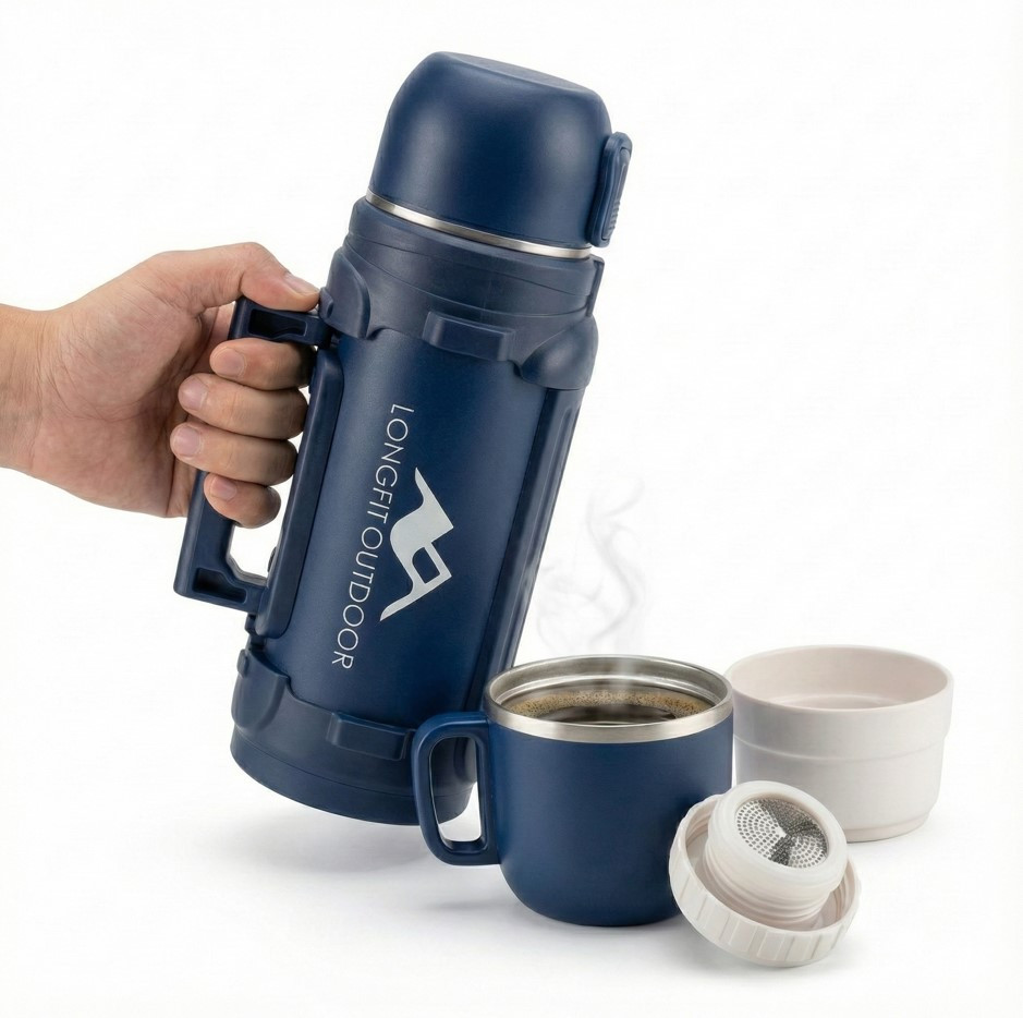 BIDÓN TERMO Longfit Outdoor de 1.6L 7 BIDÓN TERMO Longfit Outdoor de 1.6L - Imagen 7
