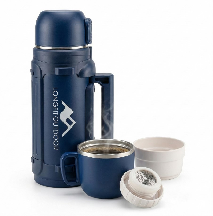BIDÓN TERMO Longfit Outdoor de 1.6L 9 BIDÓN TERMO Longfit Outdoor de 1.6L - Imagen 9